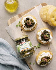 SACLA Broccoli Rabe Friarelli in Oil with Garlic & Chili | 9.88 oz