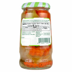SACLA Italian Giardiniera | Pickled Mixed Vegetables in Vinegar | 10.23 oz