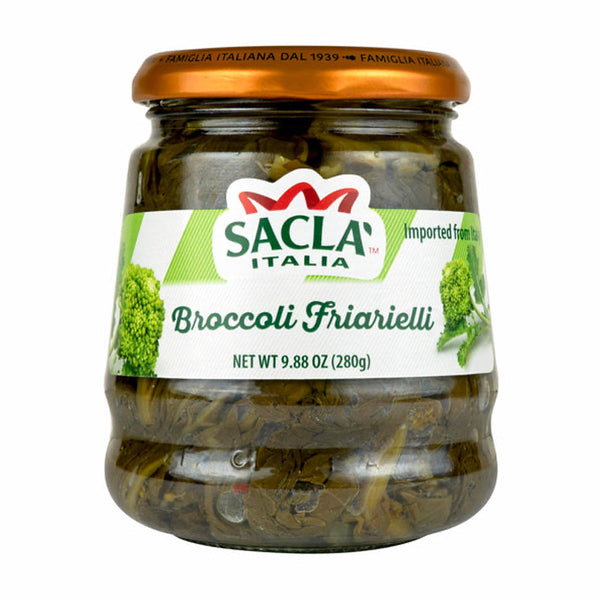 SACLA Broccoli Rabe Friarelli in Oil with Garlic & Chili | 9.88 oz
