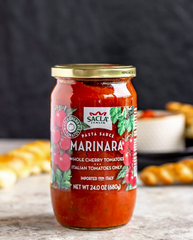 SACLA Marinara Cherry Tomato Red Pasta Sauce | No Added Sugar | 24 oz